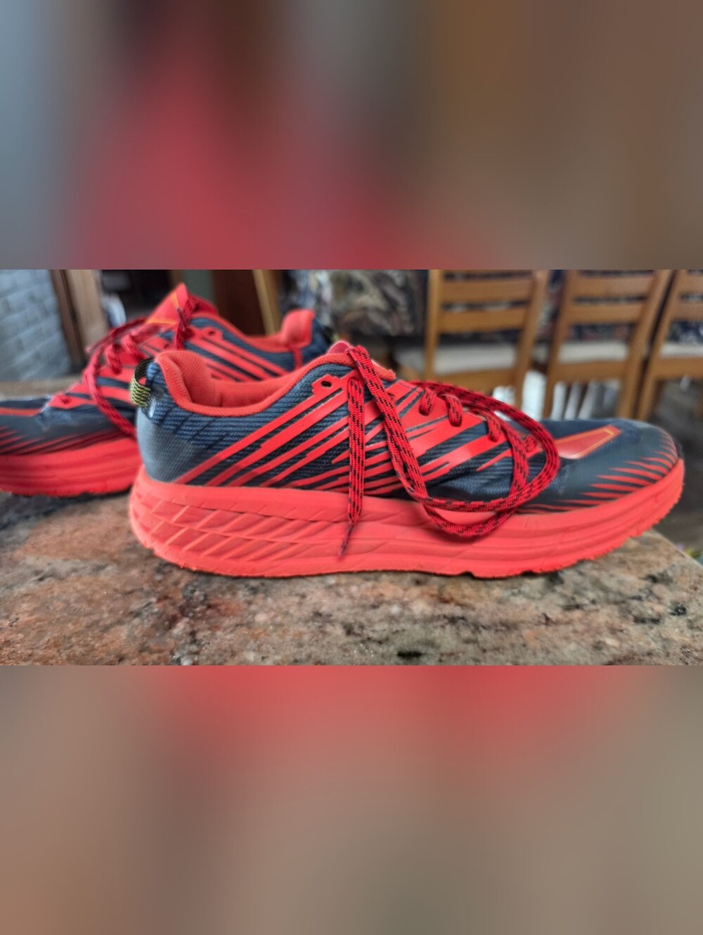 Hoka One One Speedgoat 4 trail running shoes Men's Size 10.5 - Picture 5 of 16